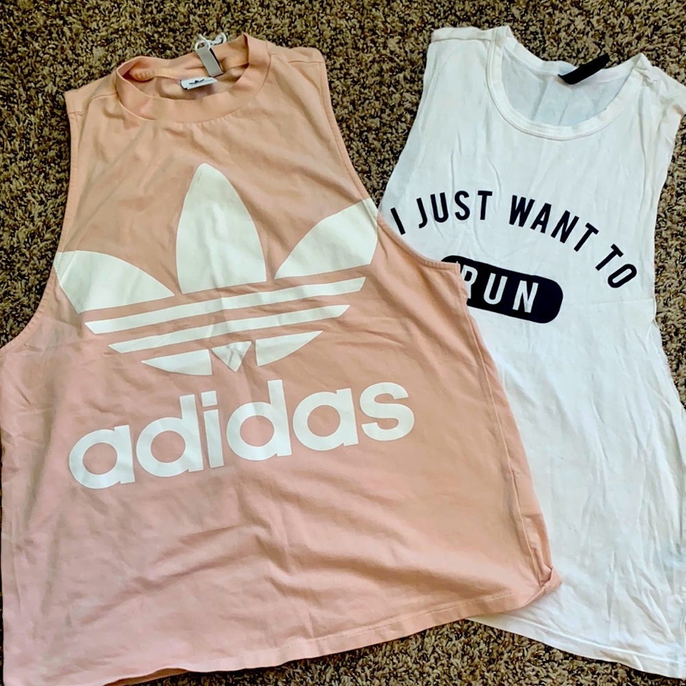 2 cut off shirts